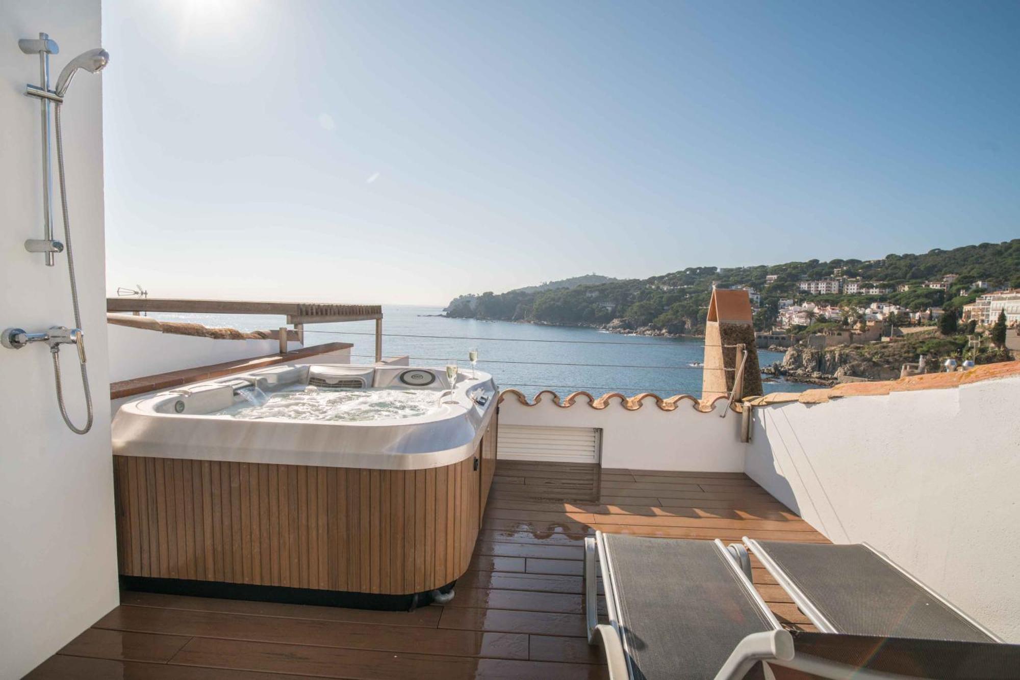 Penthouse Cortey Calella De Palafrugell Exterior foto
